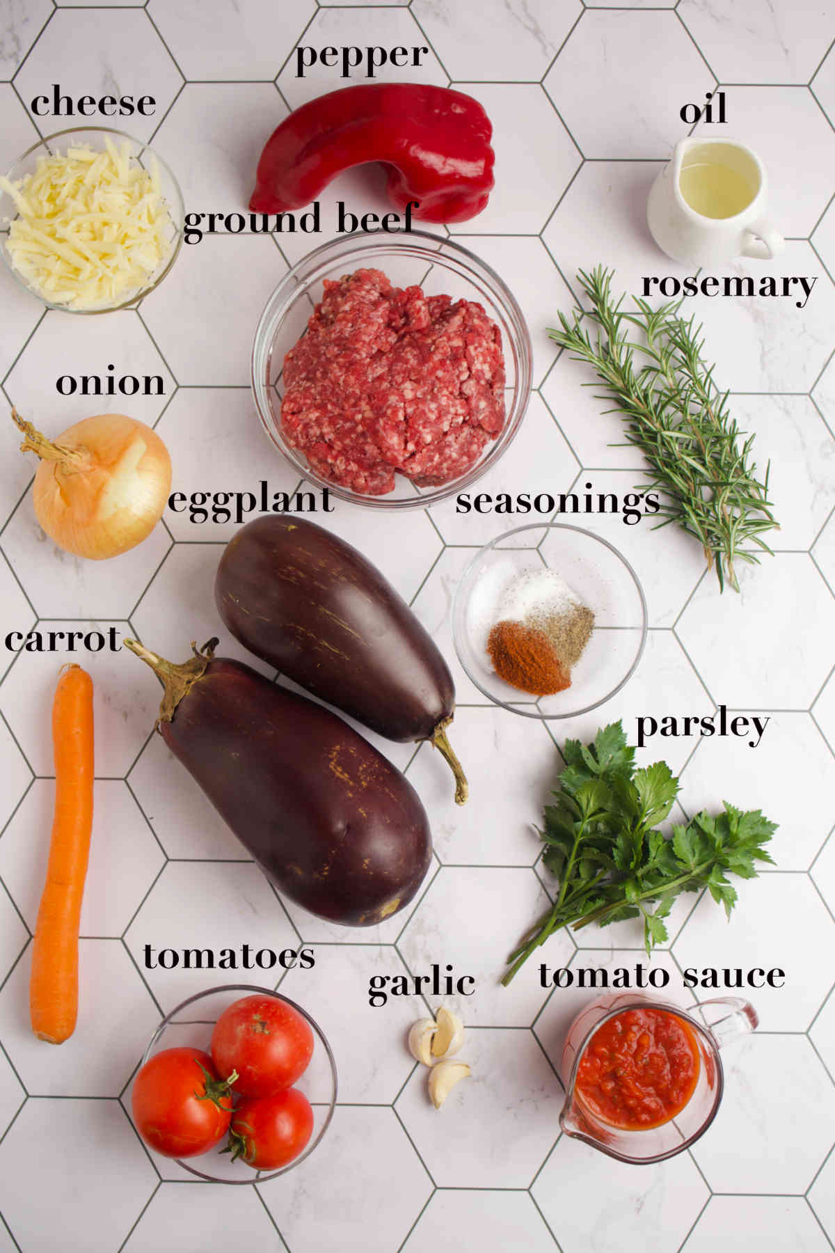 Ingredients pictured on a white background.