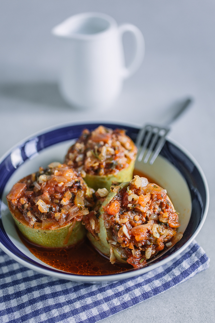 Stuffed Zucchini Punjene Tikvice Balkan Lunch Box