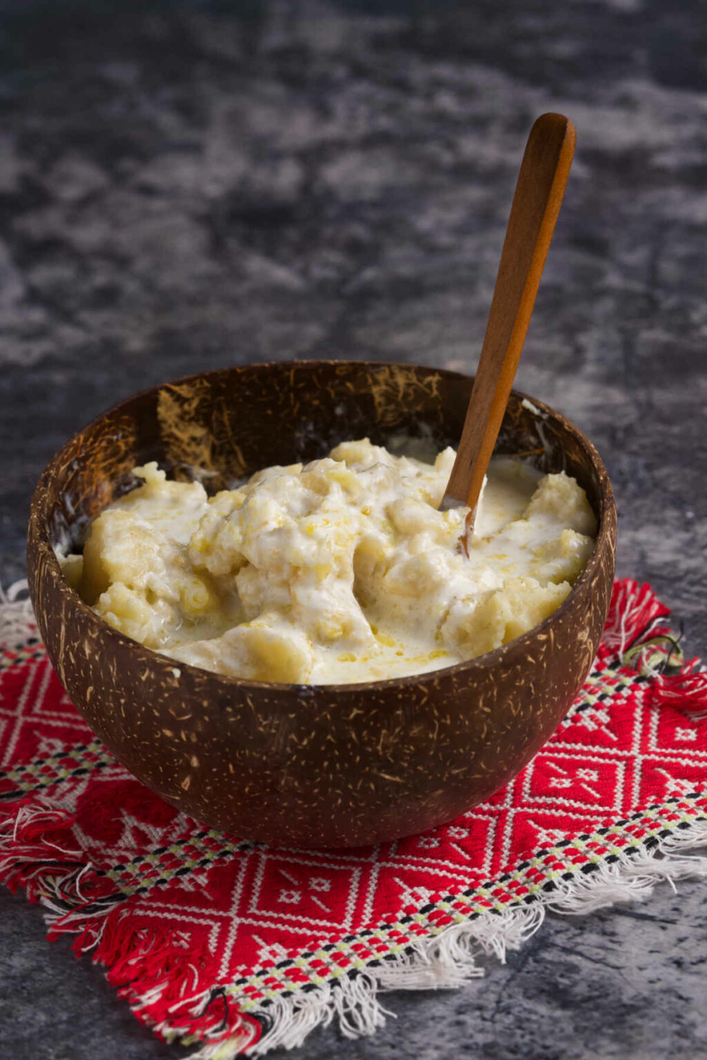Cornmeal Porridge (Pura s Lučnicom, Kačamak)