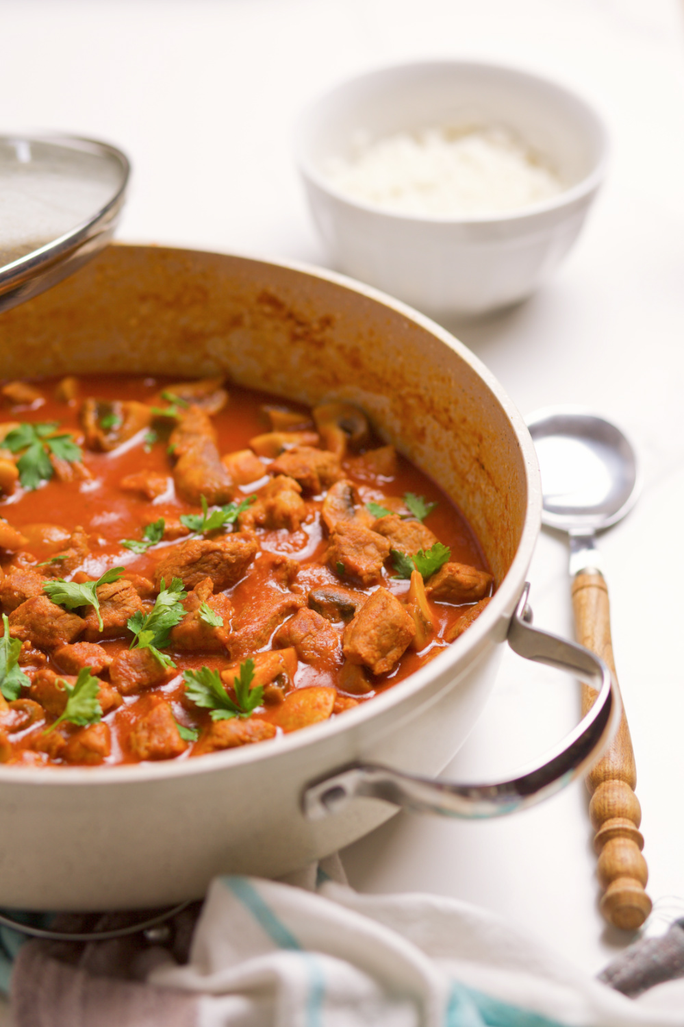 Old Fashioned Goulash with Beef and Mushrooms