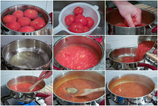 Salsa Preparation Dalmatian Tomato Sauce