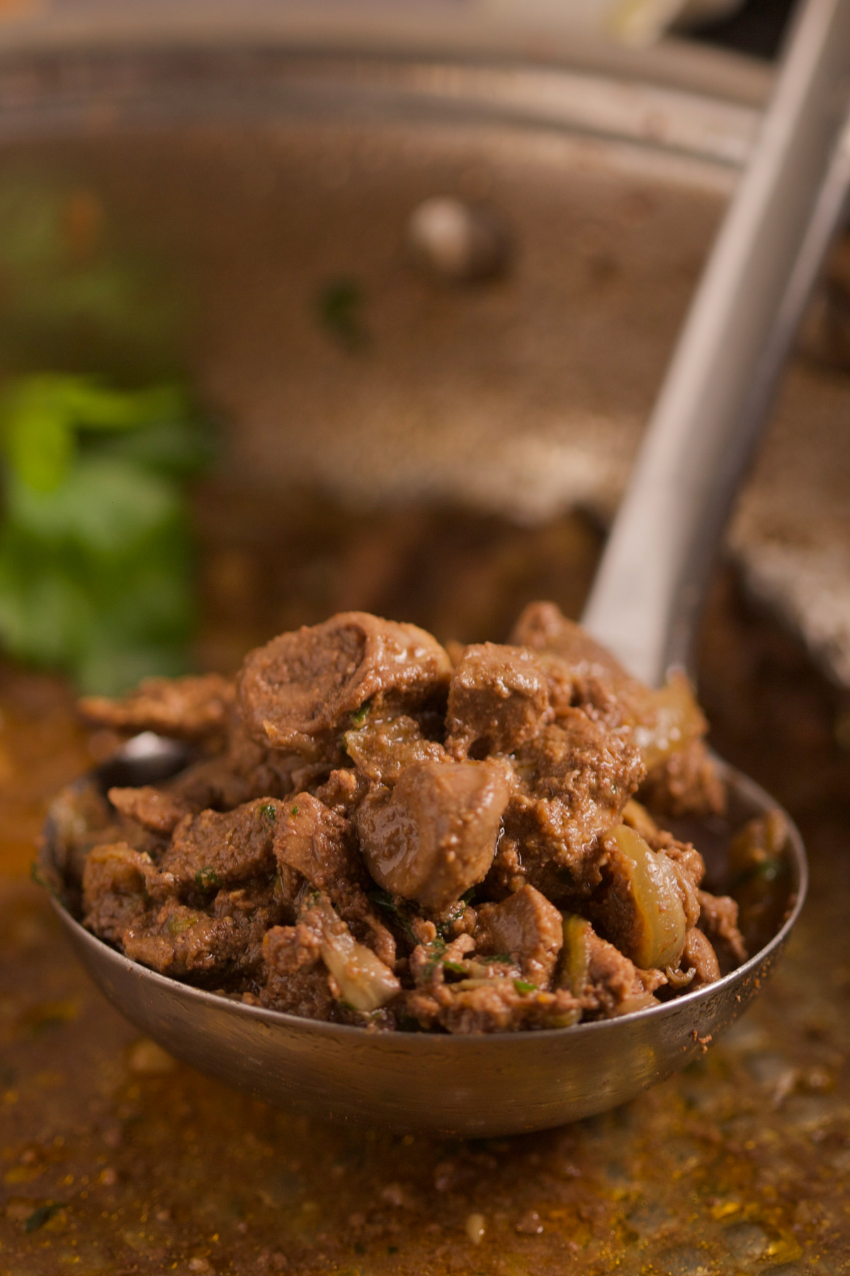 Fried Chicken Liver with Onions - Balkan Lunch Box