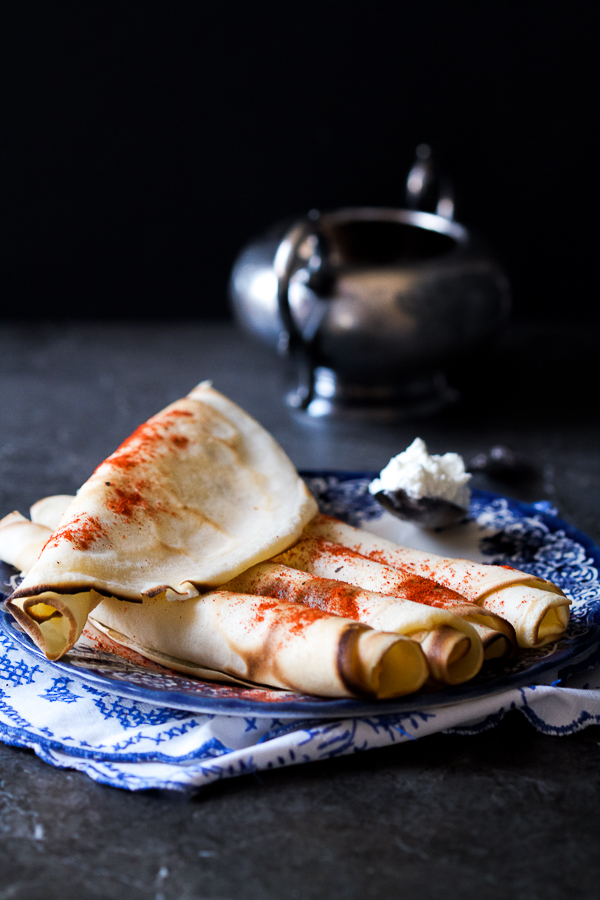 Simple Lacy Crepes - Balkan Lunch Box