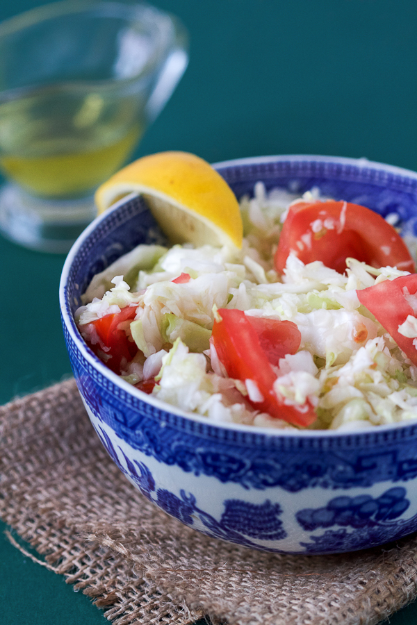 kupus salata shredded cabbage salad