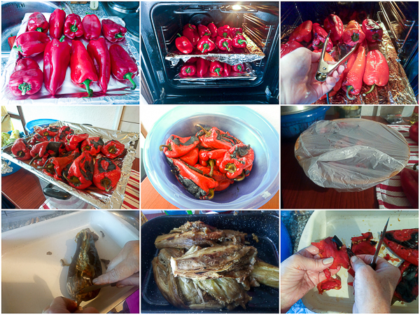 Ajvar preparation