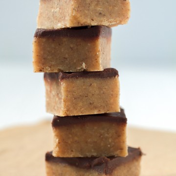 Chocolate Walnut Marzipan Squares: a unique take on an old favorite.