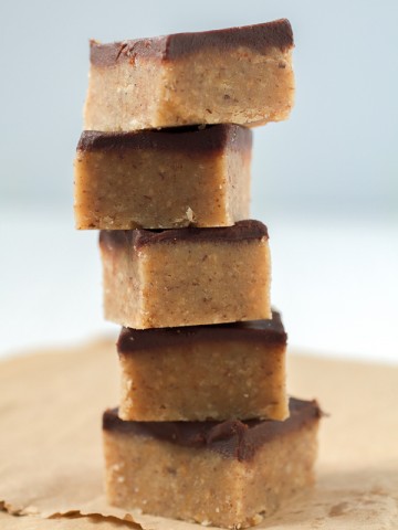 Chocolate Walnut Marzipan Squares: a unique take on an old favorite.