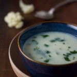This one is an easy one: creamy cauliflower soup. Exactly what it sounds like. And it takes thirty-ish minutes or so from start to finish. Eat your veggies, make your mom proud!