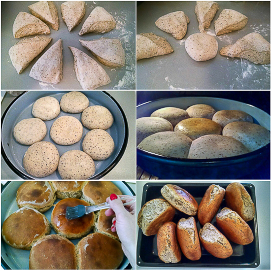 Soft and flavorful buckwheat mini breads further enriched with sunflower seeds. A simple way to get you into making your own dough. 