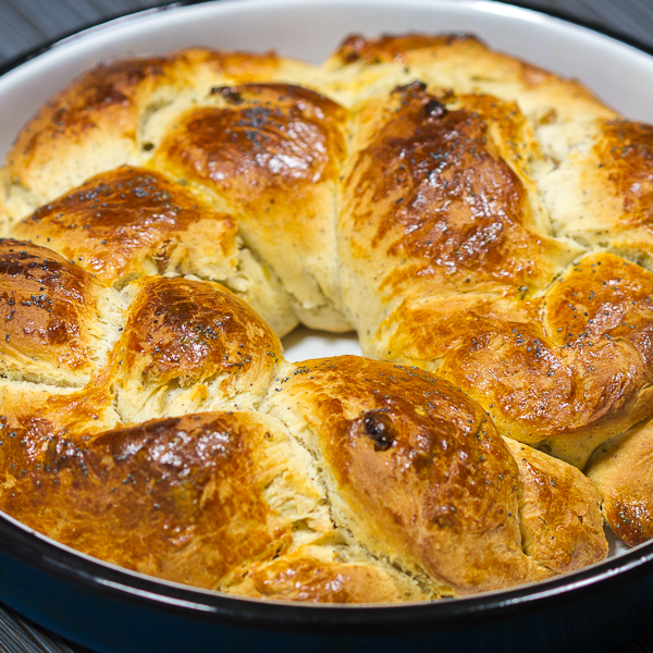 Braided sweet bread: a soft milk based dough (optionally filled with raisins, dried fruit or chocolate), painted with egg yolks and baked until golden. It’s time we bond with bread again. 