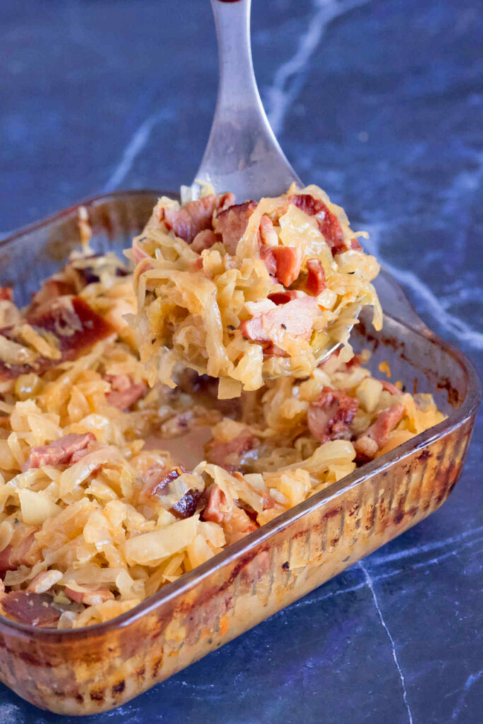 Baked Sauerkraut (podvarak) - Balkan Lunch Box