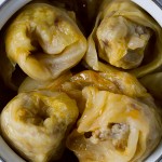 They don't call stuffed cabbage (sarma) the queen of the winter for nothing. Tender meat mixed with delicate rice, enriched with few simple seasonings then lovingly wrapped in fermented cabbage leaves. Cooked on low heat for a few hours until aromas and flavors embrace is nothing short of sensational.