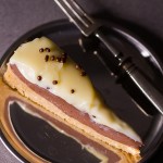 Chocolate pudding biscuit cake: three tier no bake dessert made from ingredients you already have in your kitchen (pudding, biscuit, butter, heavy cream, sugar and milk). Because, sometimes, simple really is the best.