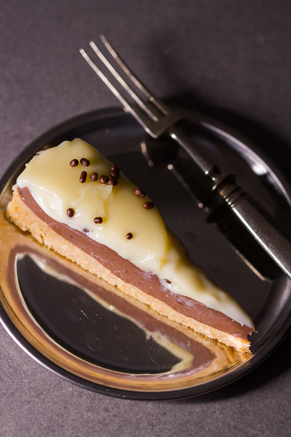 Chocolate pudding biscuit cake: three tier no bake dessert made from ingredients you already have in your kitchen (pudding, biscuit, butter, heavy cream, sugar and milk). Because, sometimes, simple really is the best. 