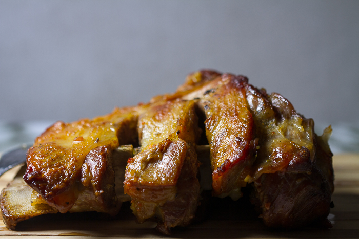 Classic veal (under) shoulder roast with onion potatoes. What you get is succulent, falling-off-the-bone meat, as perfect pairing with potatoes that were first boiled then simmered over onion for a seamless soft+crunch combo.  