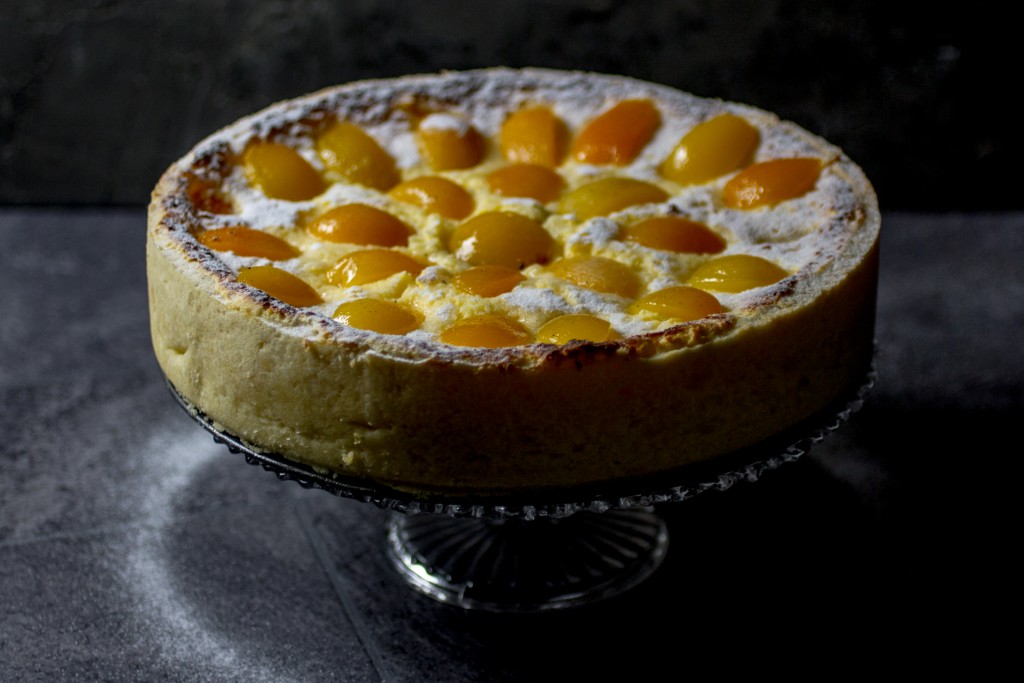 apricot cheesecake, cheesecake, apricots | balkanlunchbox.com